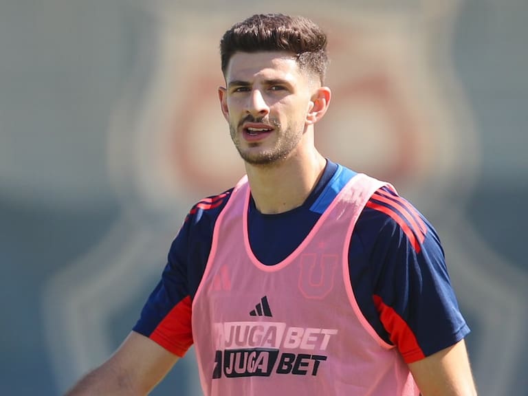 Lucas Di Yorio, nuevo delantero de la Universidad de Chile | X: Universidad de Chile