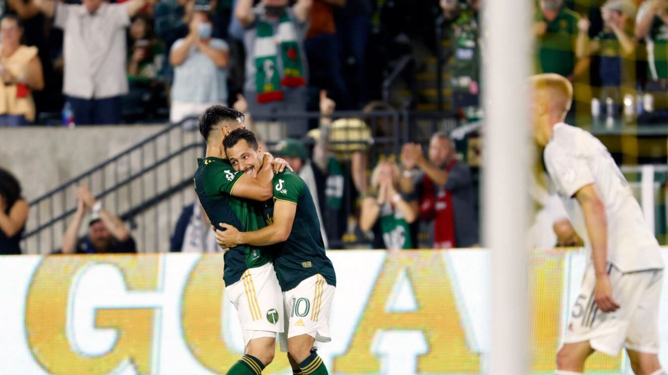 Felipe Mora anotó su sexto gol en los últimos diez partidos por Portland Timbers