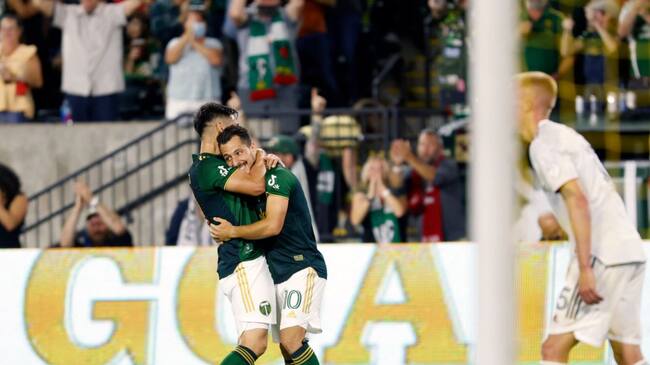 Felipe Mora anotó su sexto gol en los últimos diez partidos por Portland Timbers