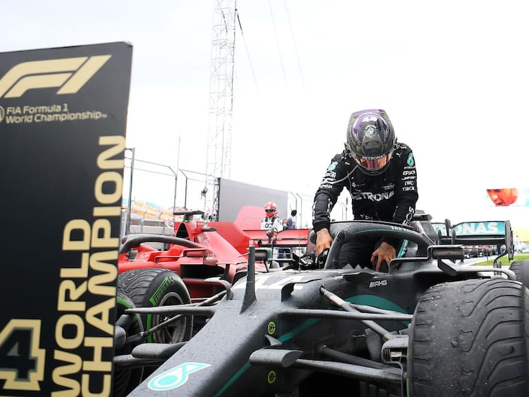 Lewis Hamilton ganó el GP de Turquía y conquistó su séptimo título de Fórmula 1