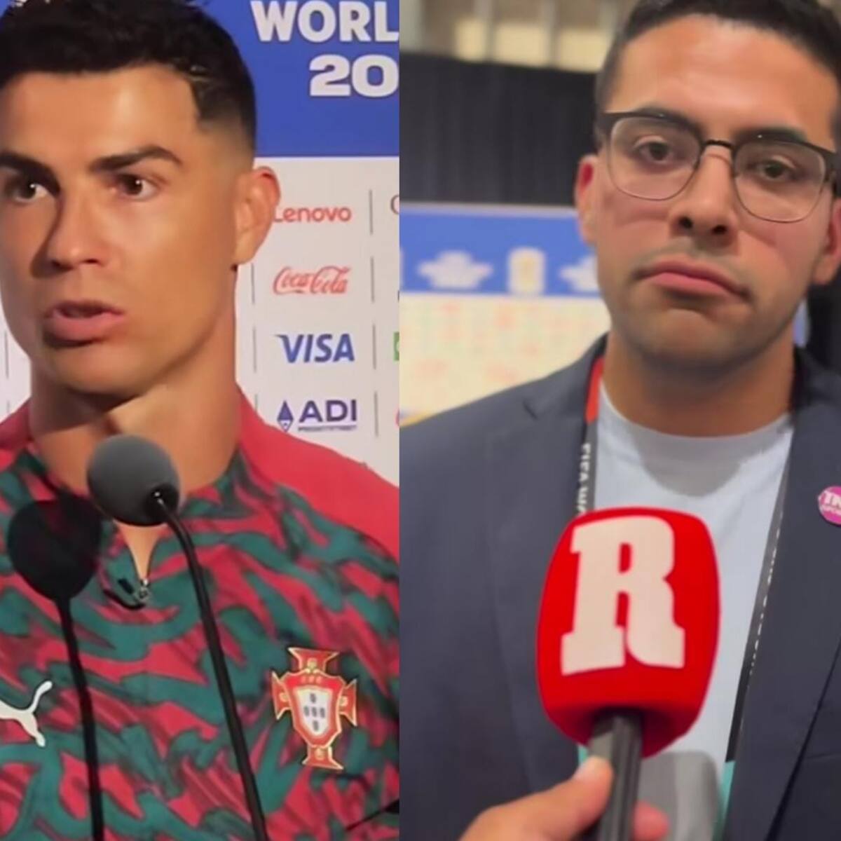 Periodista fue ignorado por Cristiano tras nombrar a Messi y ahora cuenta su versión: nueva polémica en el Mundial 2026