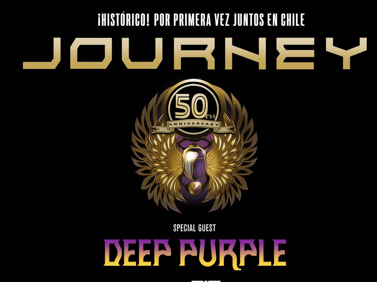 Mega concierto de Deep Purple y Journey en Chile anuncia a su telonero