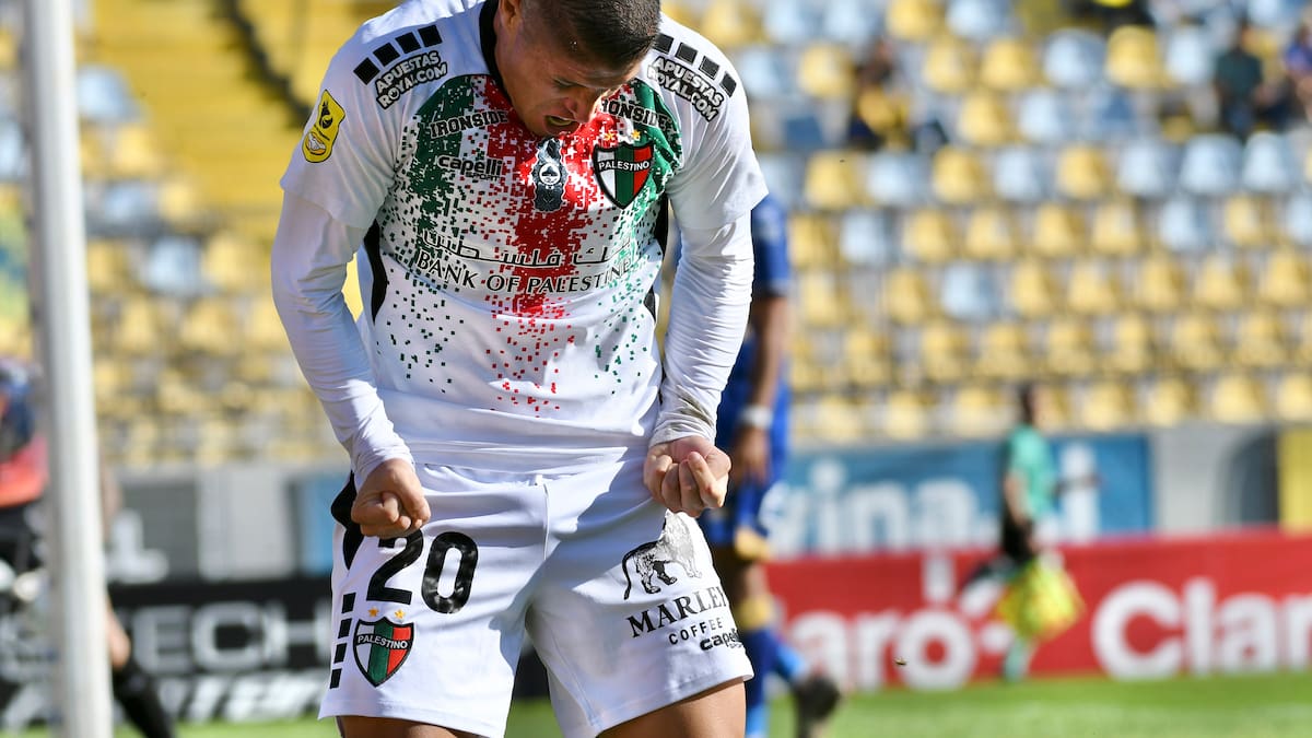 Palestino celebra a medias el fin de la mala racha goleadora de dos de sus delanteros: Everton le quitó el triunfo en la Copa de la Liga
