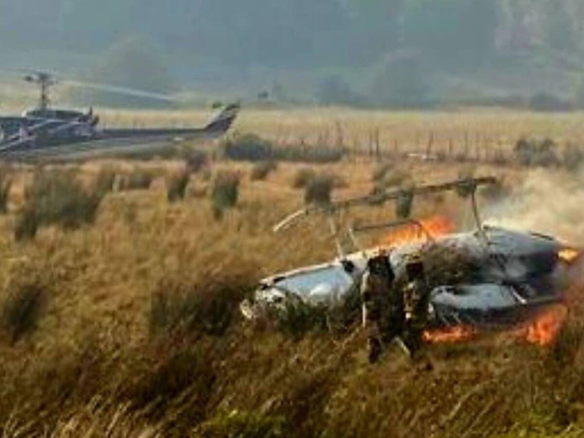 La Araucanía: Al menos dos muertos deja caída de helicóptero de Conaf en Galvarino