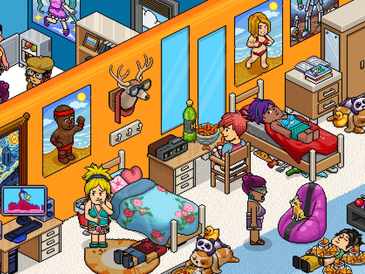 La única forma de carretear: Habbo Hotel revive como centro de eventos durante cuarentena