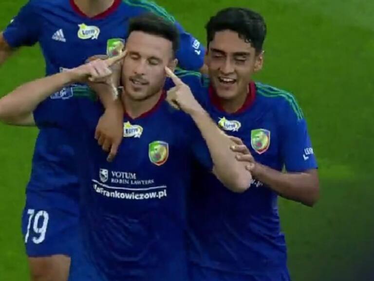 Ángelo Henríquez es protagonista en su nuevo club y marca el segundo gol desde que llegó a Polonia