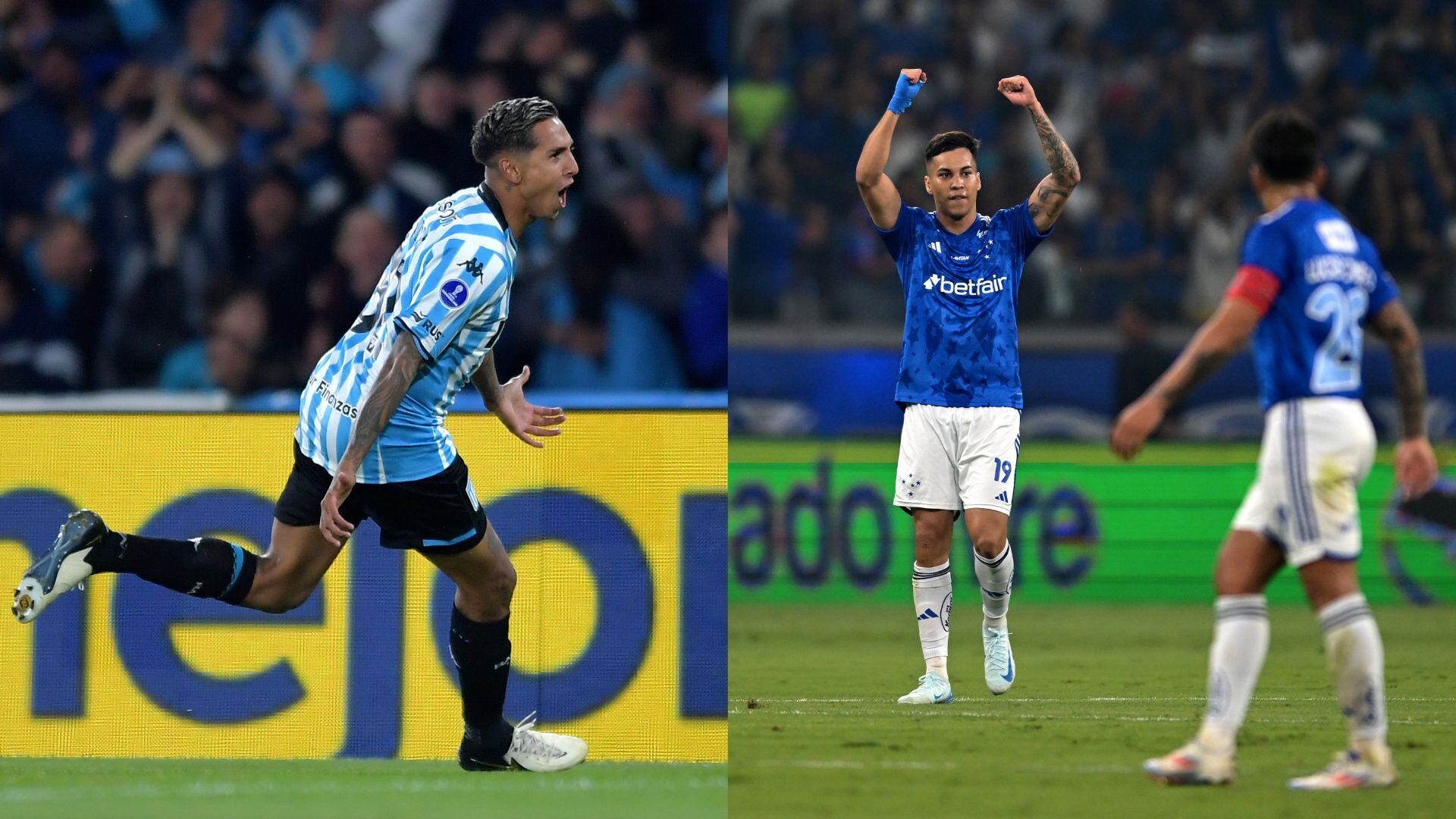 Racing y Cruzeiro se metieron en las semifinales de la Copa Sudamericana 2024 | Getty Images