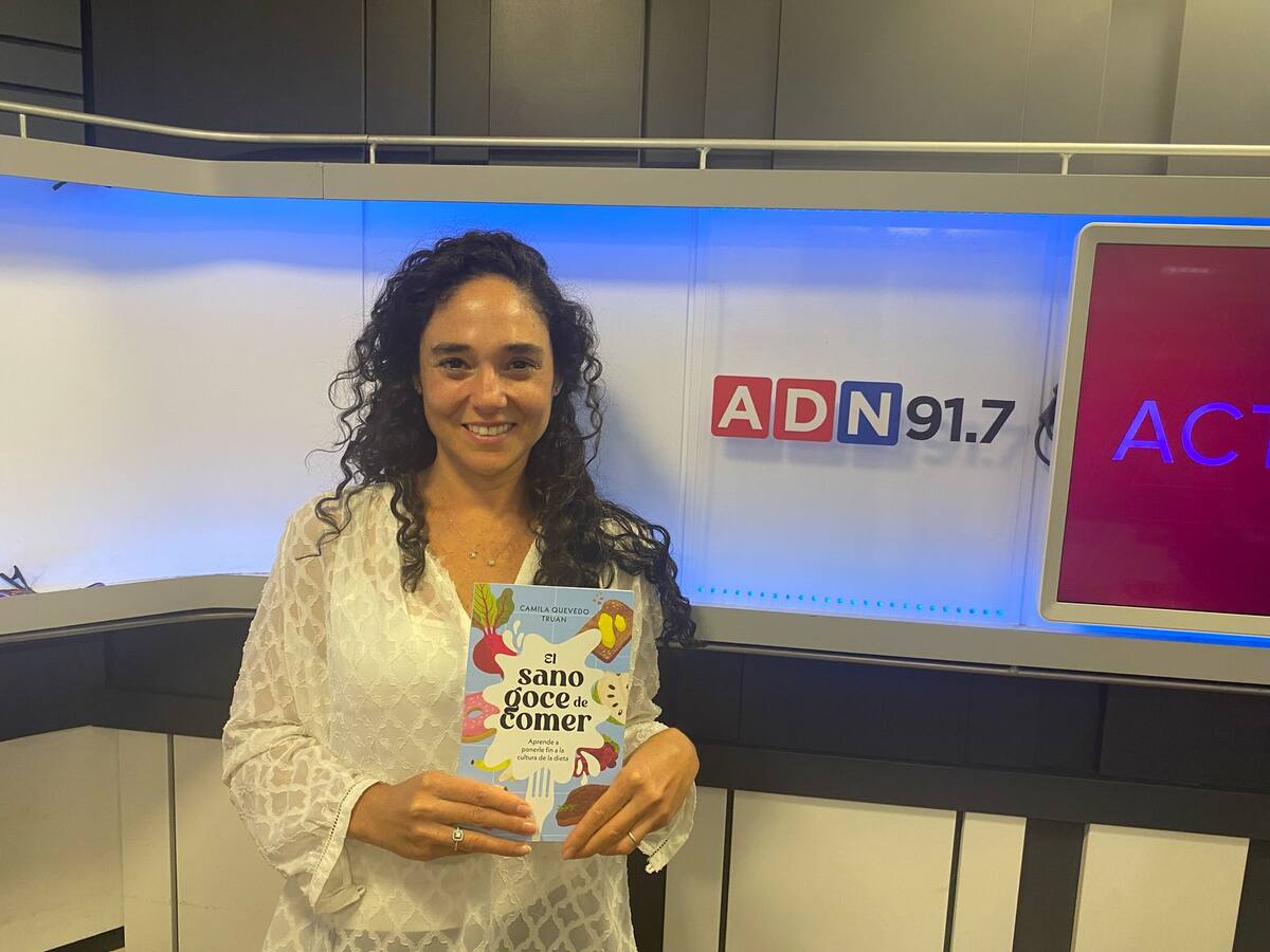 “El sano goce de comer”: así es libro de la nutricionista, Camila Quevedo, para “comer libre y sin miedo”