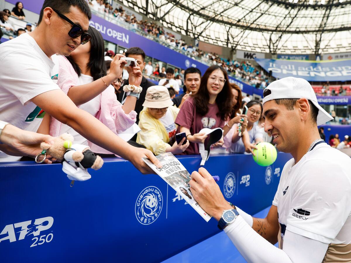 La confianza de Tabilo tras clasificar a la final en Chengdú: “No es primera vez que vengo de la qualy y gano un torneo”