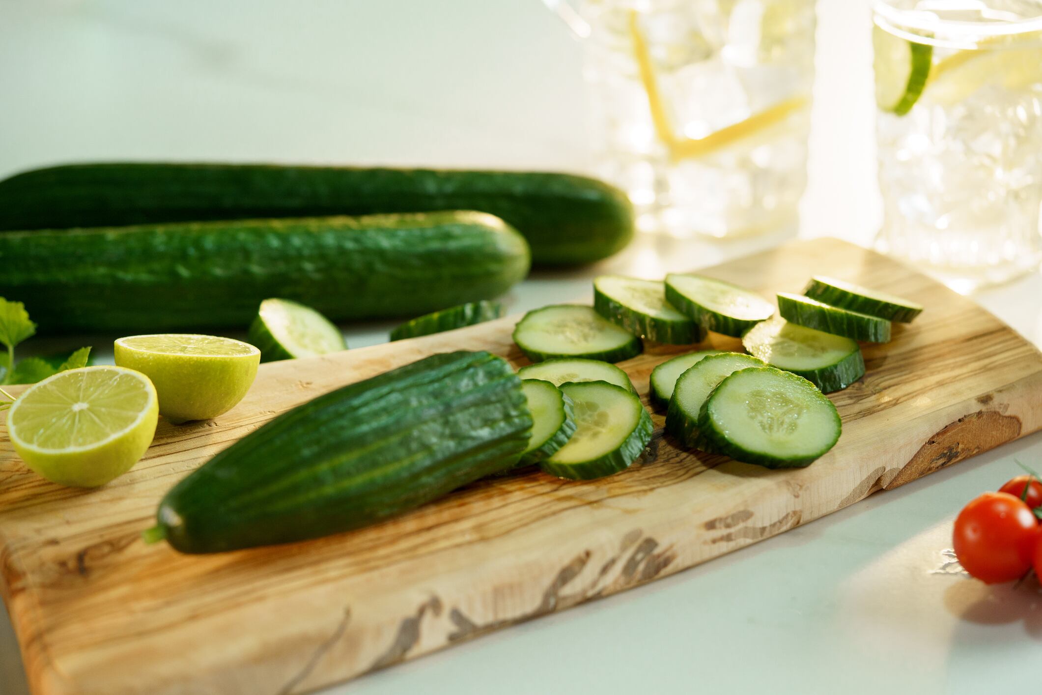 Pepino y limón