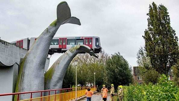 Accidente de metro en Holanda