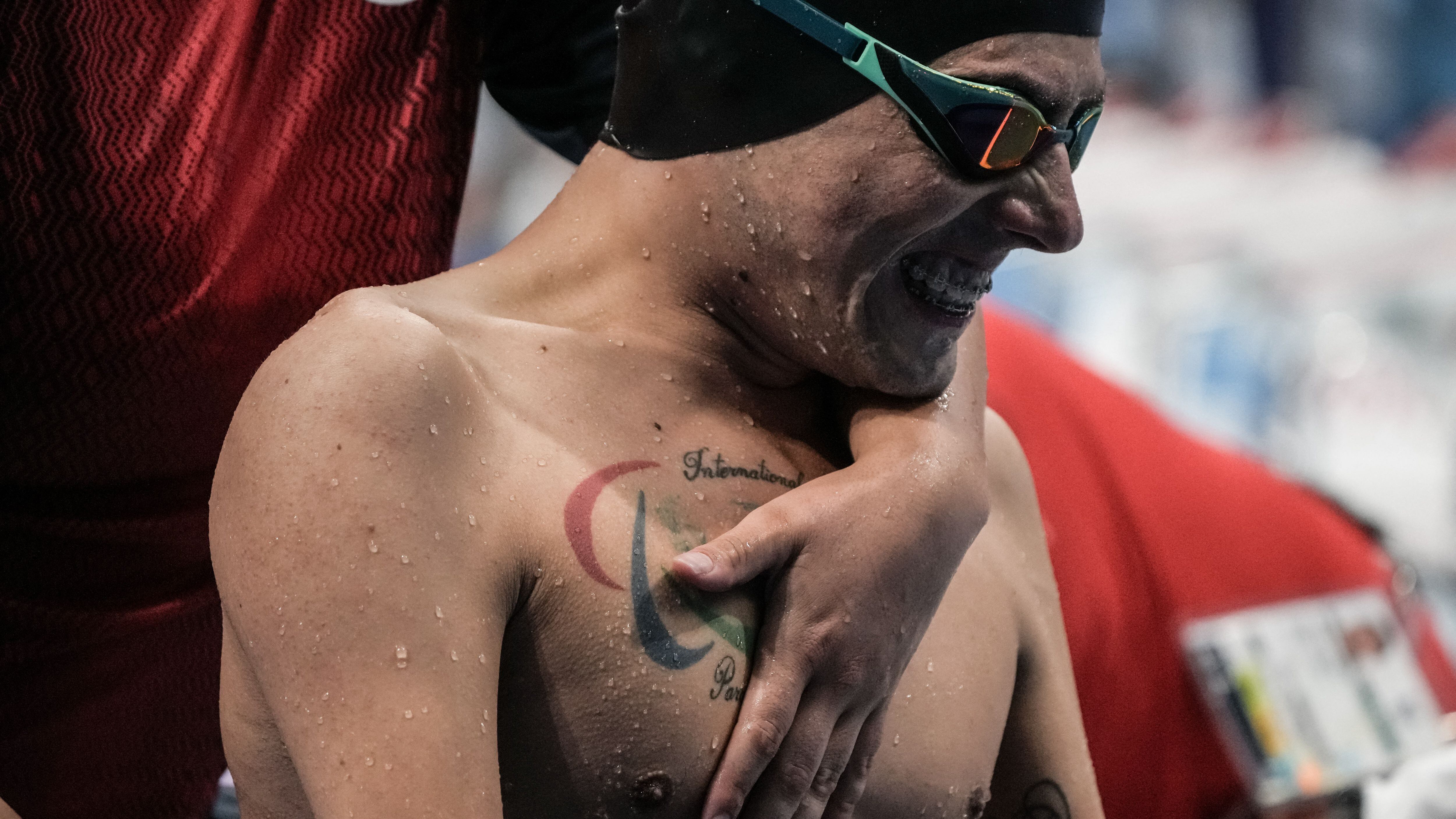 Alberto Abarza tercera medalla
