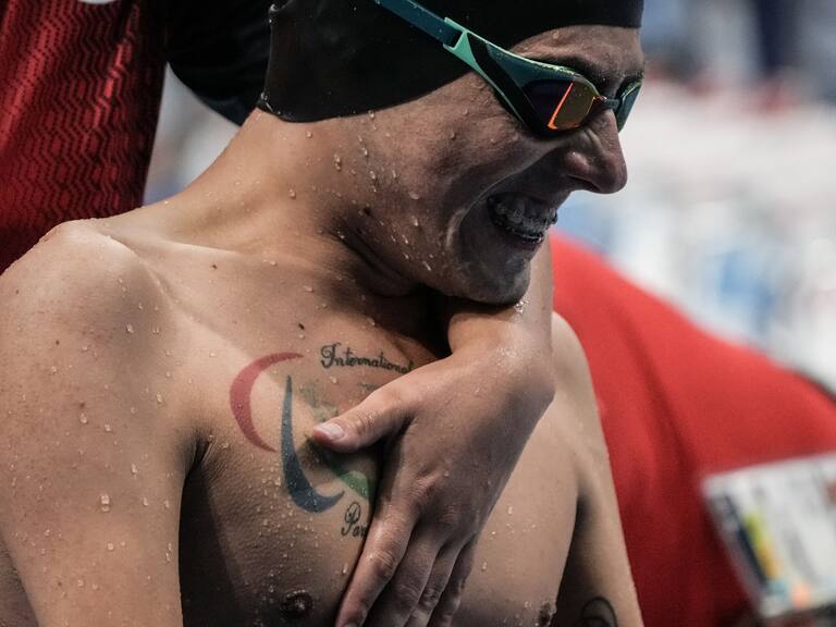 Alberto Abarza tercera medalla