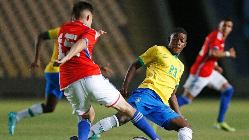 La Roja Sub 17 no puede con el poderío de Brasil y sufre abultada goleada en duelo amistoso