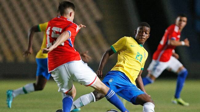 La Roja Sub 17 no puede con el poderío de Brasil y sufre abultada goleada en duelo amistoso