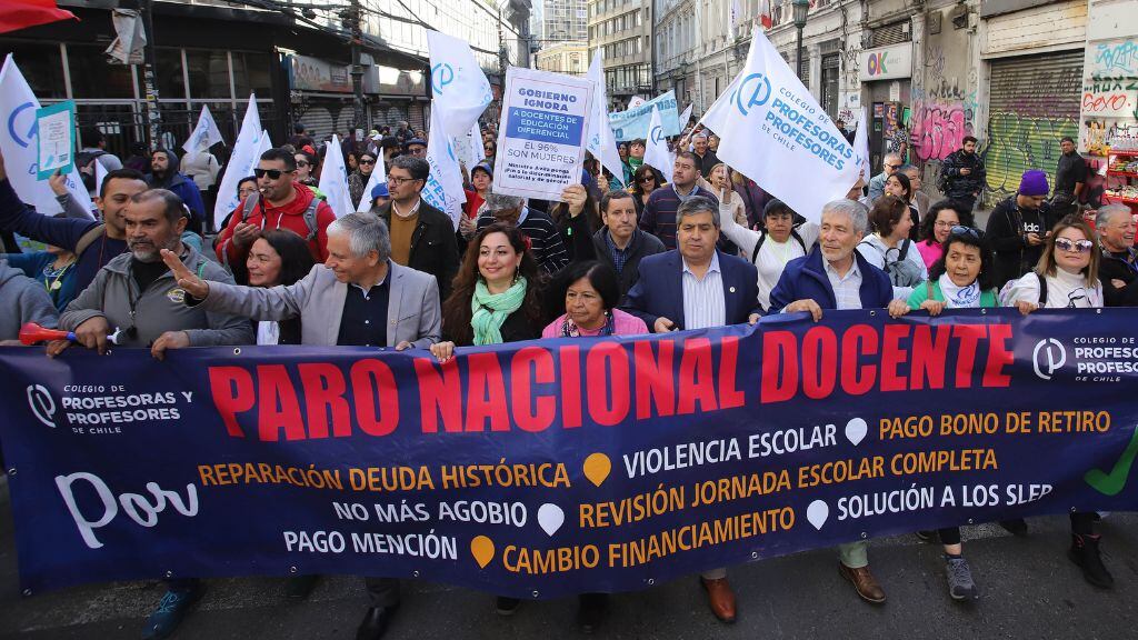 Marcha, paro de profesores, colegio de profesoras y profesores, 1024x576 jpg ok