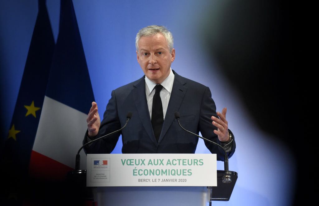 El ministro de finanzas francés Bruno Le Maire