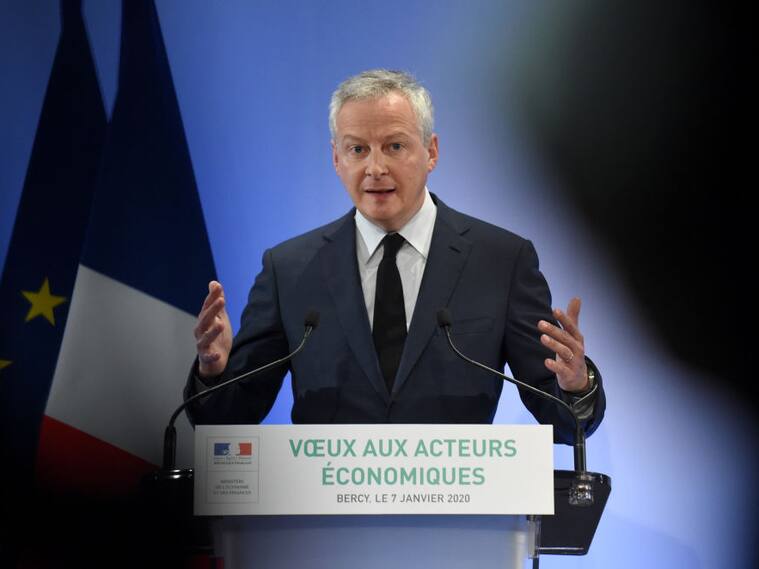 El ministro de finanzas francés Bruno Le Maire