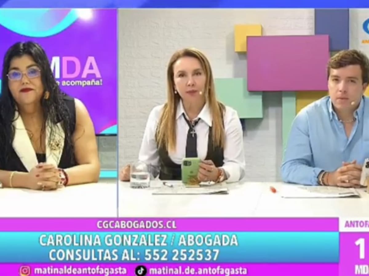 Incómoda llamada en la TV chilena: hombre pide bajar pensión de alimentos y desata tenso cruce en vivo