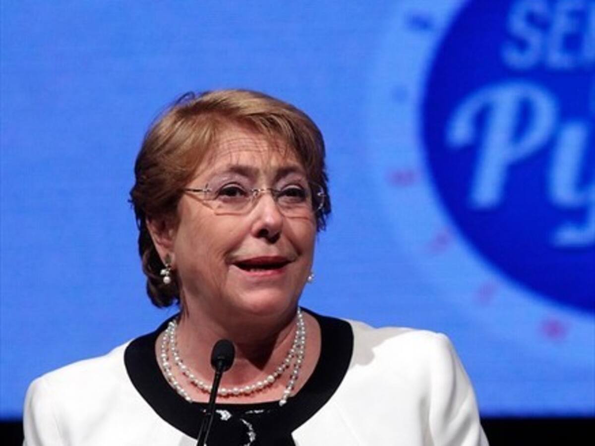 Presidente Bachelet: «A Chile no le hace bien que se encuentre todo mal»