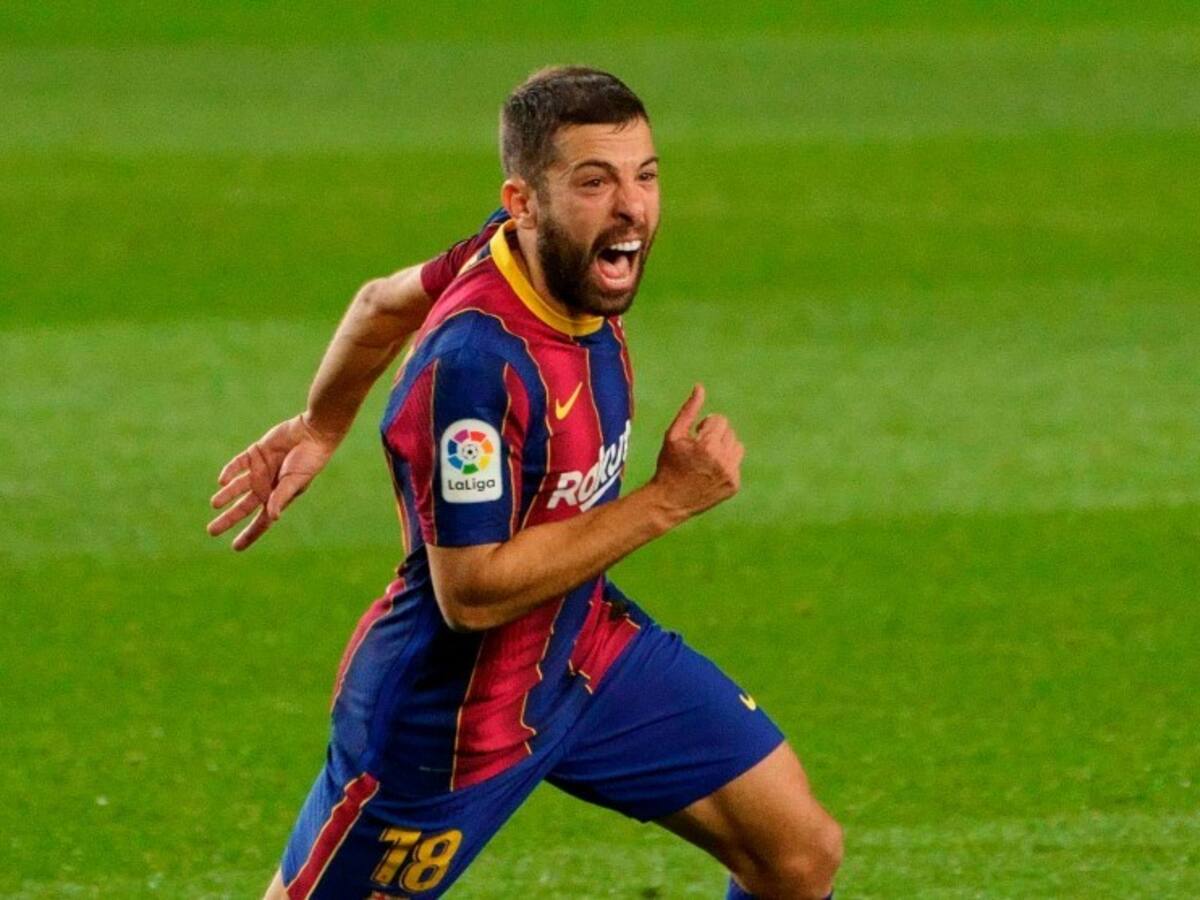 Inter de Milán va por el fichaje de Jordi Alba para la próxima temporada