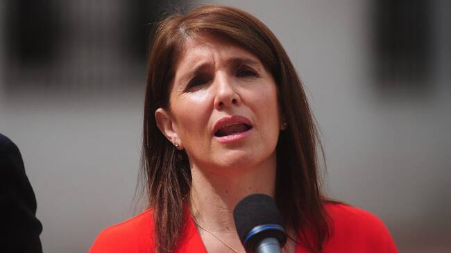 5 de marzo de 2018/SANTIAGOL aministra Secretaria General de Gobierno, Paula Narvaez, junto al ministro de Hacienda, Nicolas Eyzaguirre, y el ministro Secretario General de la Presidencia, Gabriel de la Fuente, dan una voceria.
FOTO: SEBASTIAN BELTRÁN GAETE/AGENCIAUNO
