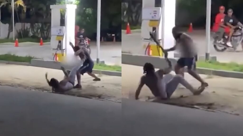 Hombre pierde su mano durante una violenta pelea en República Dominicana