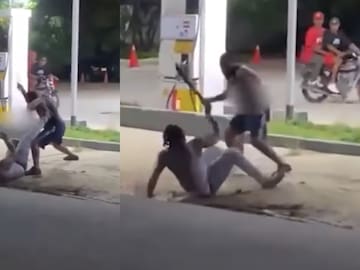 Video. Hombre pierde su mano durante una violenta pelea en República Dominicana
