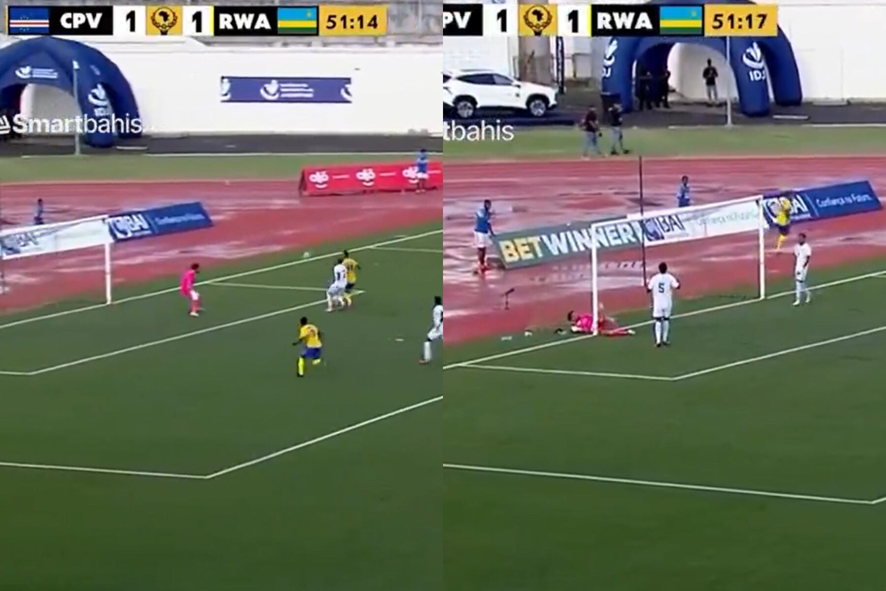 Vozinha vuelve a quedar expuesto por un error: el gol que recibió ante Ruanda por las Clasificatorias para la Copa Africana