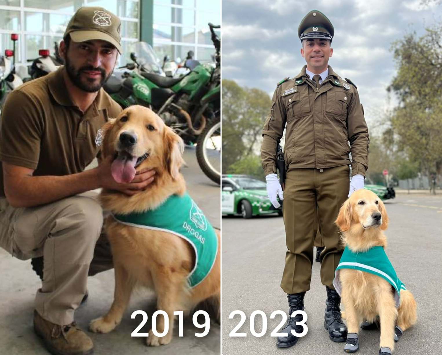 Derby es despedido por Carabineros