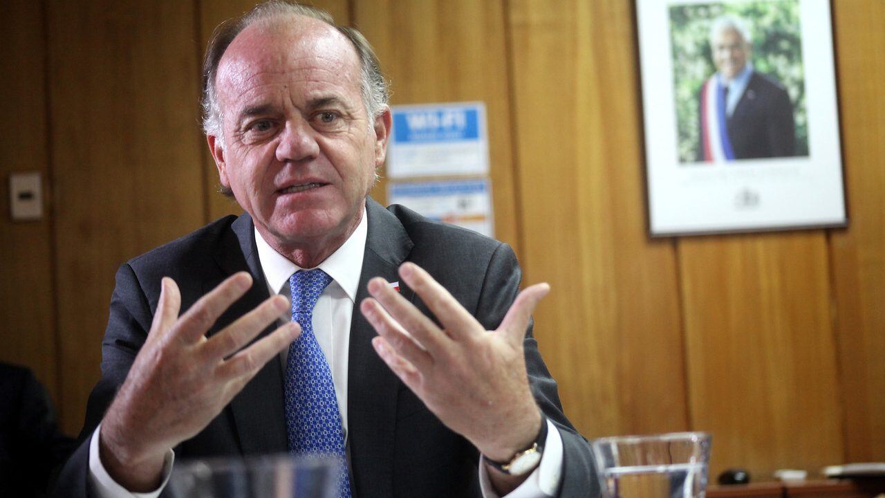 El ministro de Agricultura, Antonio Walker