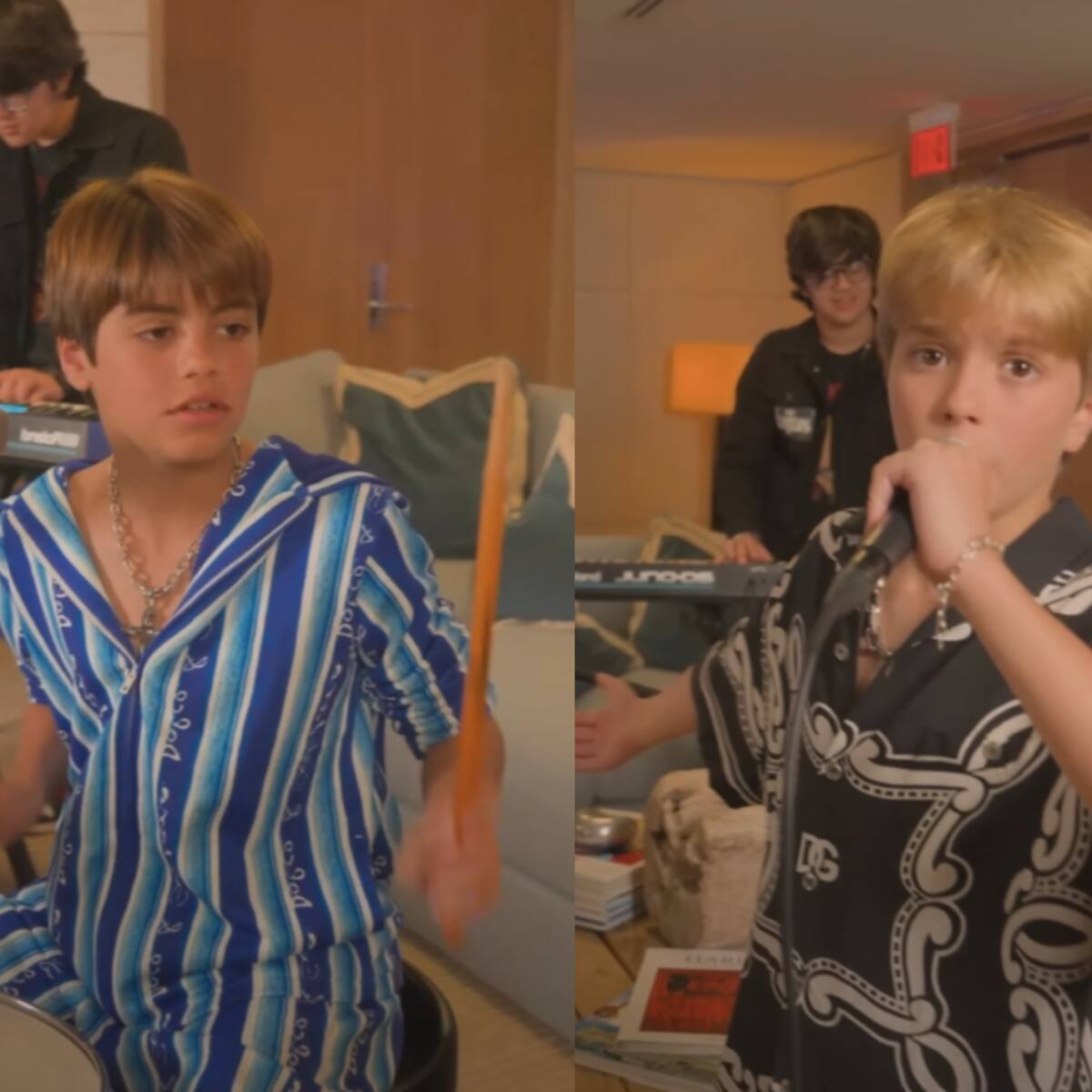 Hijos de Shakira y Gerard Piqué debutan como artistas musicales: estrenaron su primer videoclip a sus 10 y 12 años