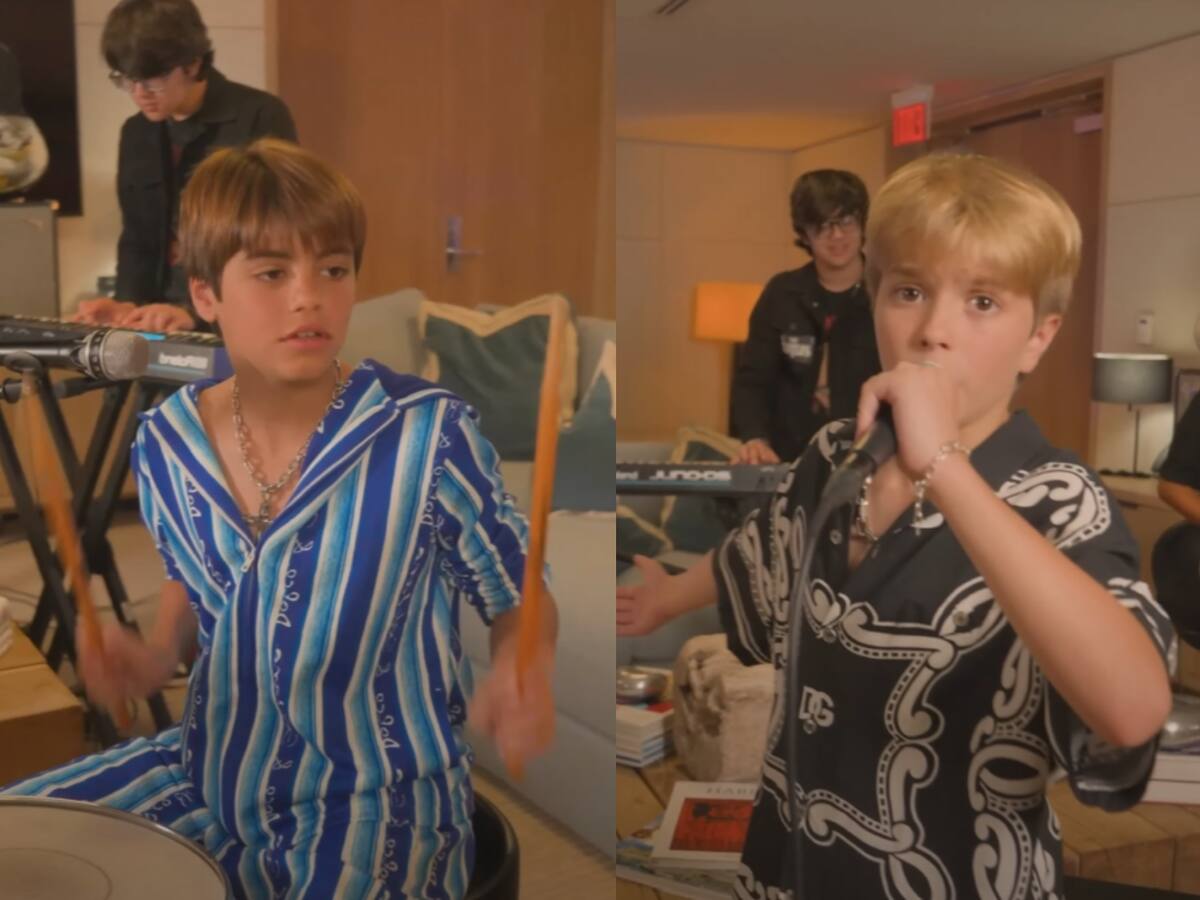 Hijos de Shakira y Gerard Piqué debutan como artistas musicales: estrenaron su primer videoclip a sus 10 y 12 años