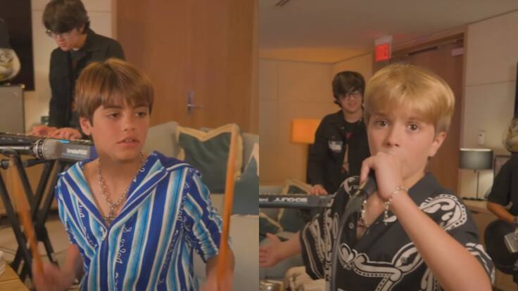 Hijos de Shakira y Gerard Piqué debutan como artistas musicales: estrenaron su primer videoclip a sus 10 y 12 años