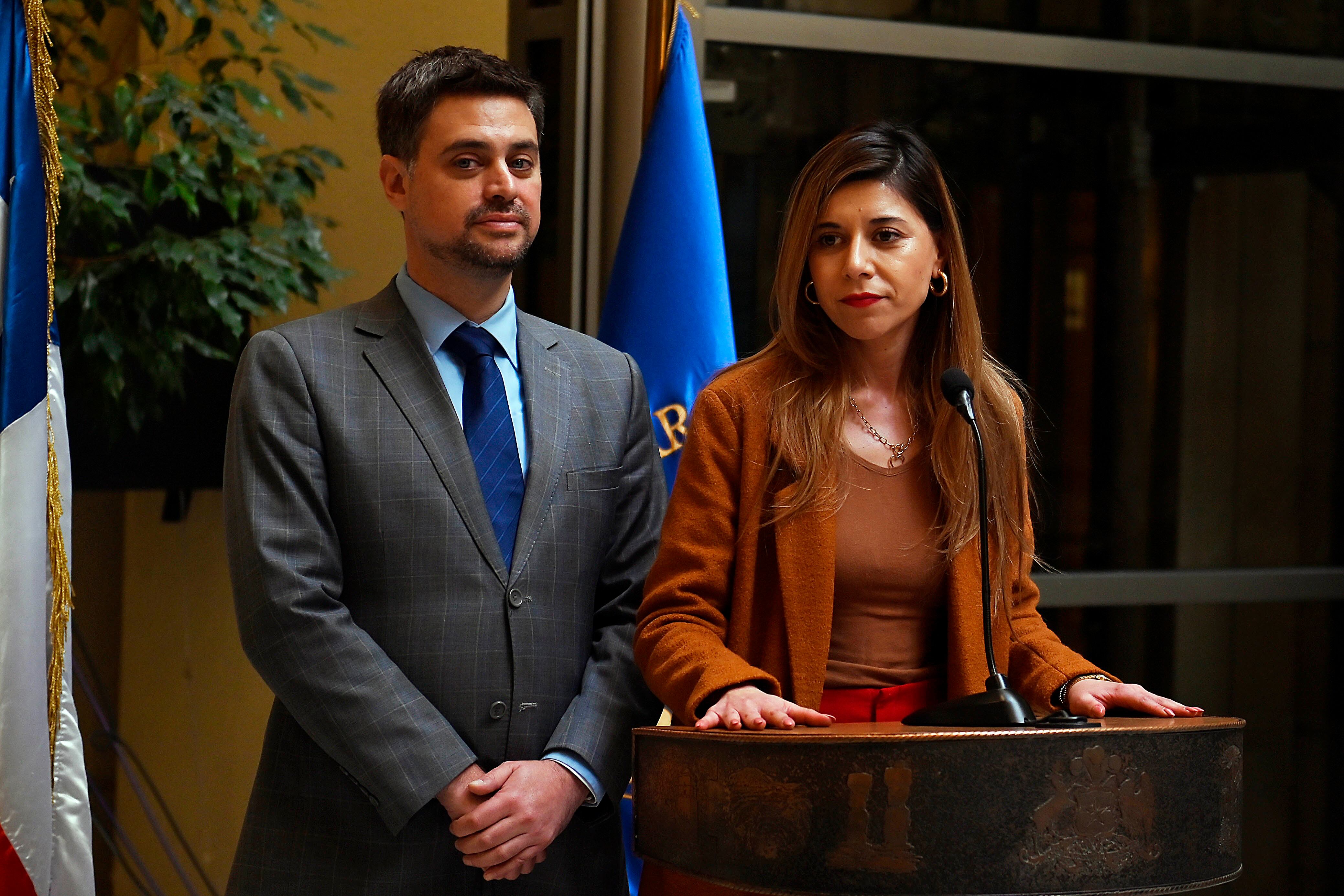 Agencia UNO | Los diputados Daniel Manouchehri y Daniella Cicardini