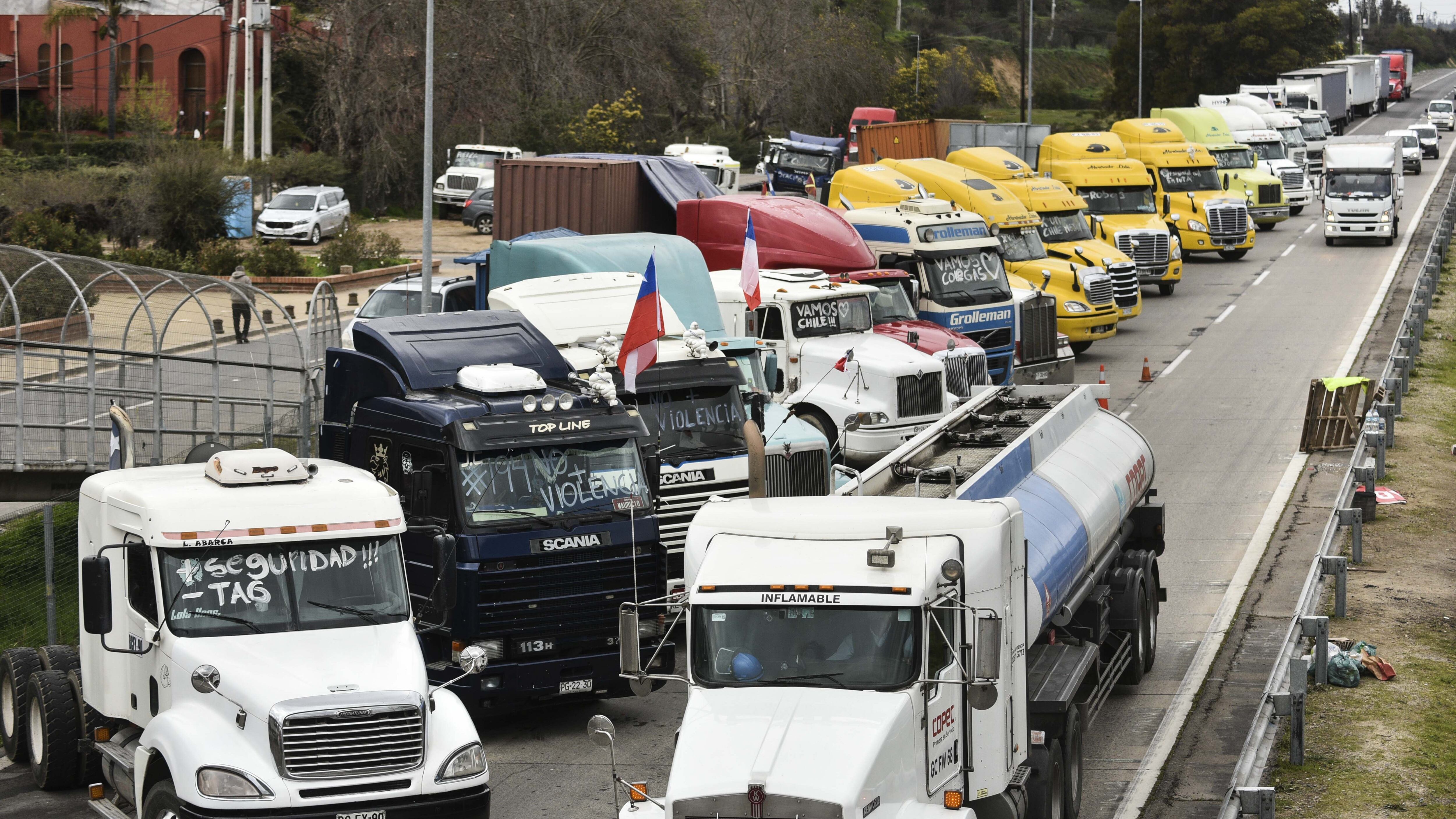 Paro de camioneros
