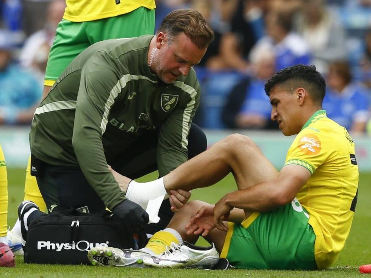 “Será cuestión de semanas, no de meses”: Marcelino Núñez se lesiona en Norwich City y podría no ser citado para Eliminatorias