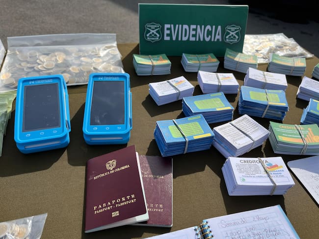 Red de prestamistas ilegales en cinco regiones