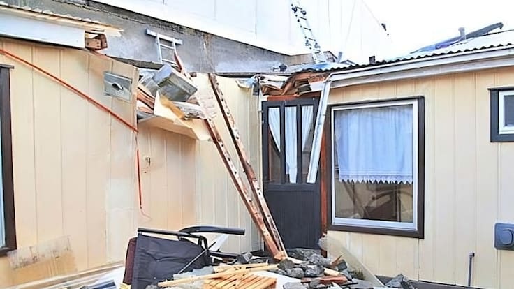 Hombre levantó muro en su casa y temporal lo derribó sobre vecinos: Corte ordena millonaria indemnización