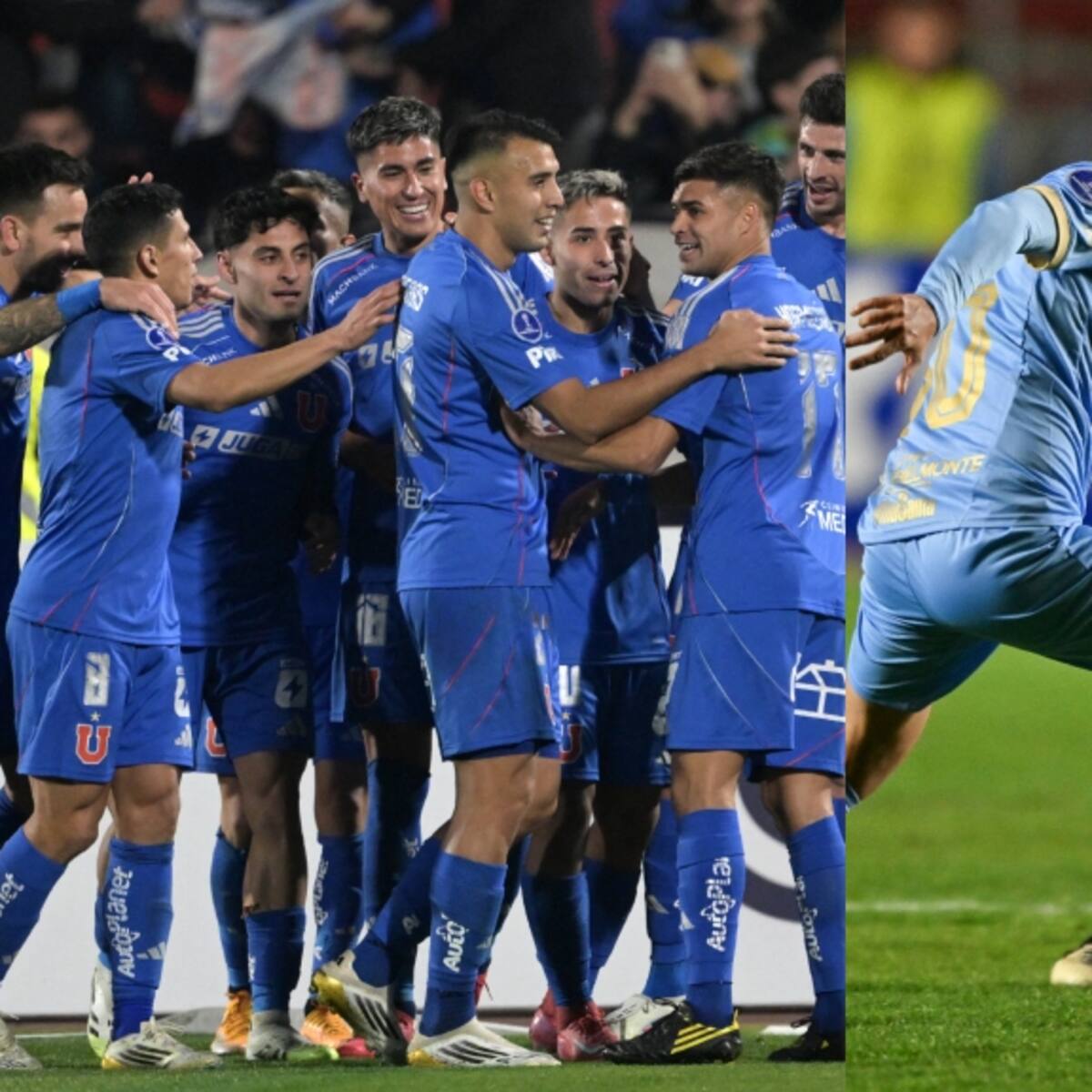 Las disímiles realidades de la U y Palestino de cara a la revancha por los playoffs de Copa Sudamericana 2025