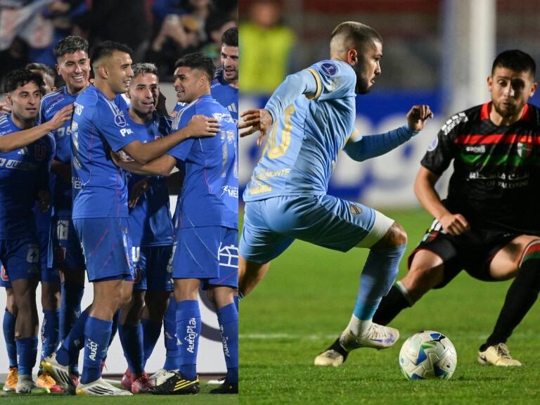Las disímiles realidades de la U y Palestino de cara a la revancha por los playoffs de Copa Sudamericana 2025