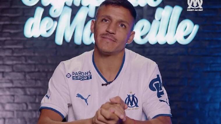 Alexis Sánchez con el marsella