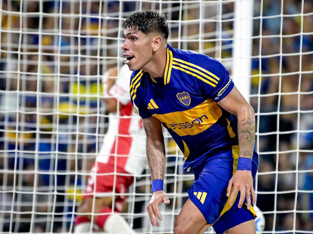 “Es un sueño cumplido”: Carlos Palacios destaca su primer gol en Boca Juniors, donde fue escogido la figura del triunfo sobre Huracán