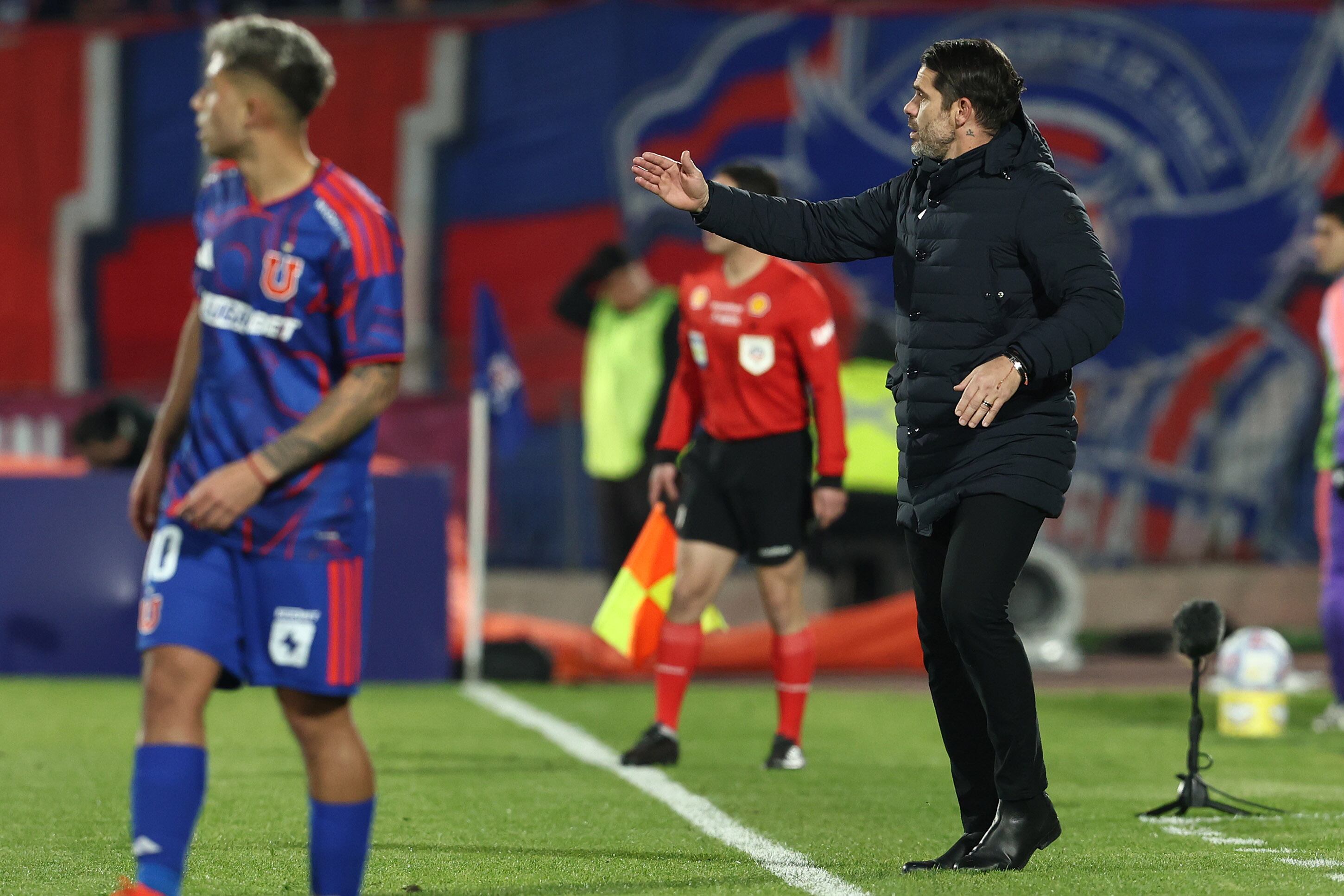 Fernando Gago, entrenador de la Universidad de Chile