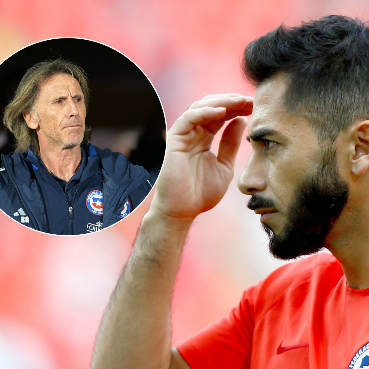 “Nos trata de hue...” y “Es un cara de ra...”: la ira de Johnny Herrera por dichos de Gareca tras empate de Chile con Ecuador