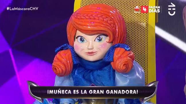¿Quién era Muñeca? Esta es la identidad de la ganadora de la final de La Máscara de Chilevisión