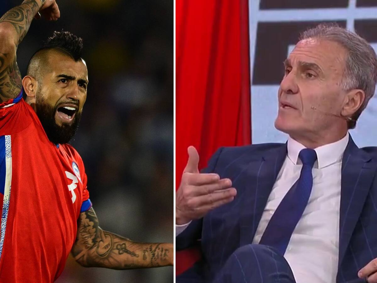 “Cómo le vas a decir hue... a tu entrenador”: Óscar Ruggeri carga contra Arturo Vidal por sus dichos a Ricardo Gareca