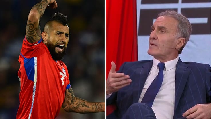 “Cómo le vas a decir hue... a tu entrenador”: Óscar Ruggeri carga contra Arturo Vidal por sus dichos a Ricardo Gareca