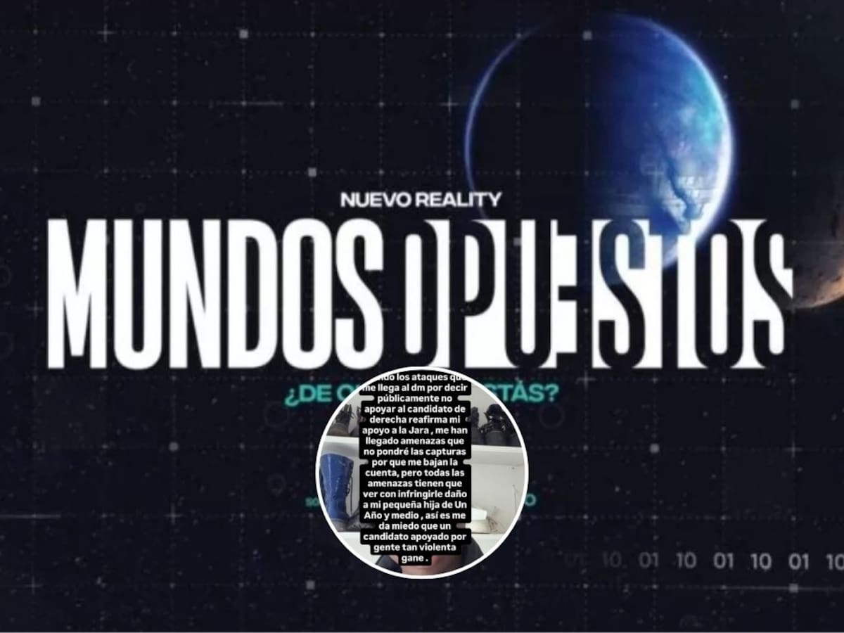Ex Mundos Opuestos denuncia amenazas contra su bebé tras anunciar su voto en la segunda vuelta presidencial