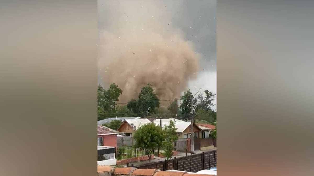 Tornado en O’Higgins: Monitorean posible embudo de viento entre Requínoa y Machalí tras registros en redes sociales